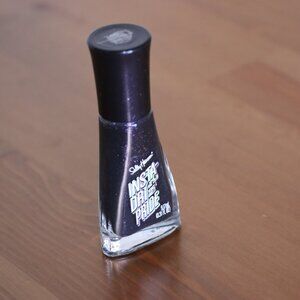 Sally Hansen Insta-Dri Nail Polish – 746 Bold Rush Black Holo Glitter Pride Edit